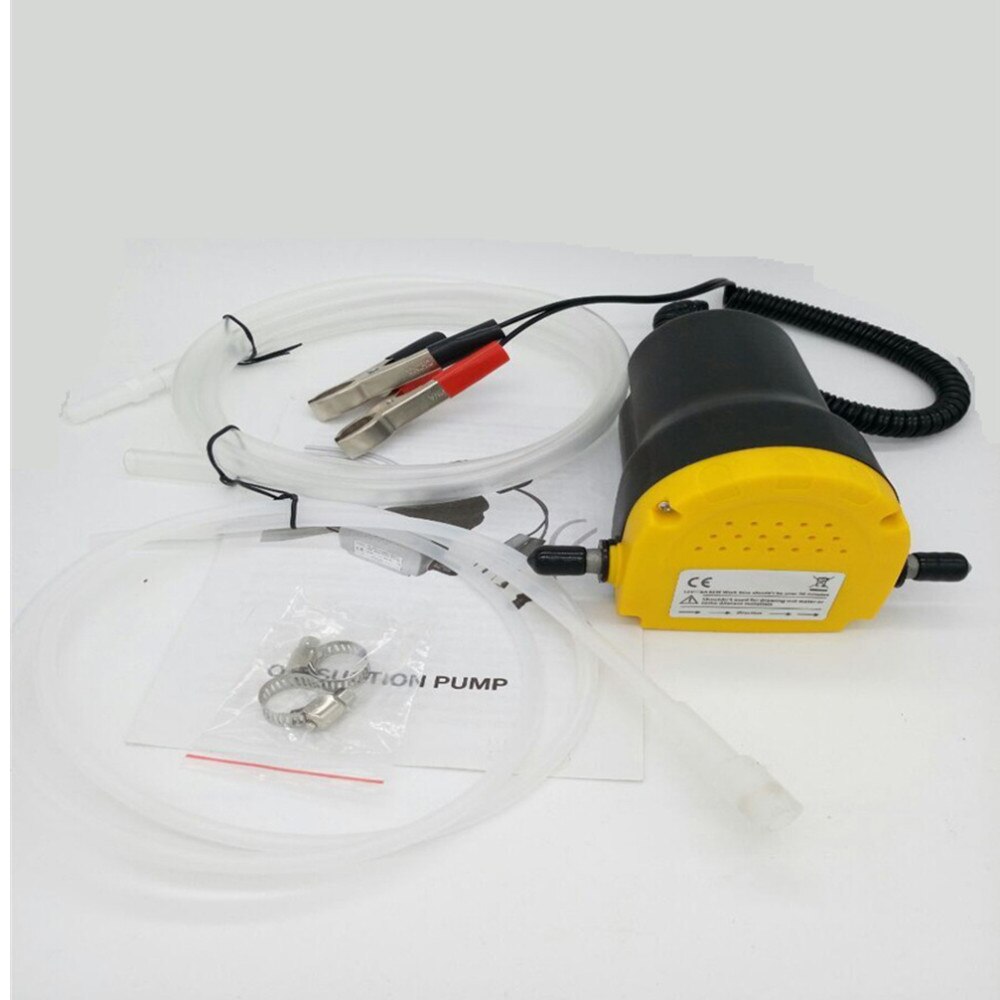 12V Diesel Olie Overdracht Pomp Auto Olie Brandstof Extractor Mini Brandstof Motorolie Extractor Transfer Pomp Met Buizen Voor auto Boot Mot