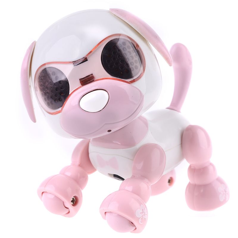 Robot Dog Robotic Puppy Interactive Toy Birthday Christmas Toy for Children J0PF