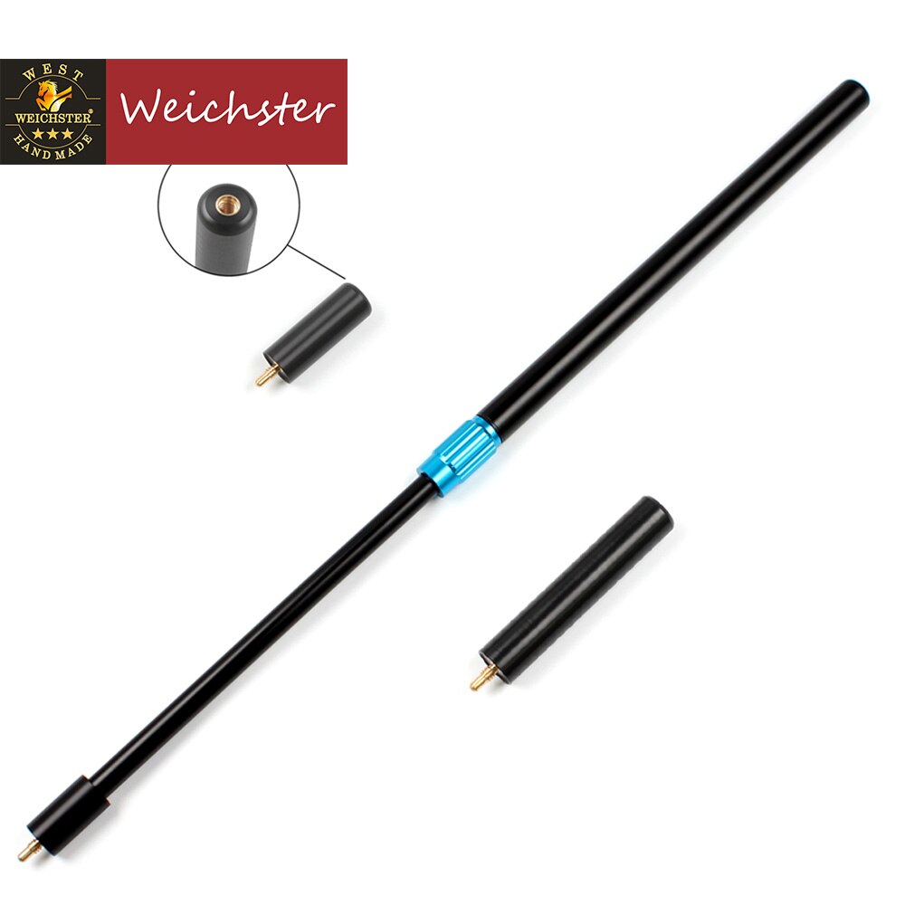 Snooker Kø Lange Teleskopiske Forlængere Mini Stykker 4 Modeller et Sæt - Aluminium: Lang-mini 6 tommer -8cm