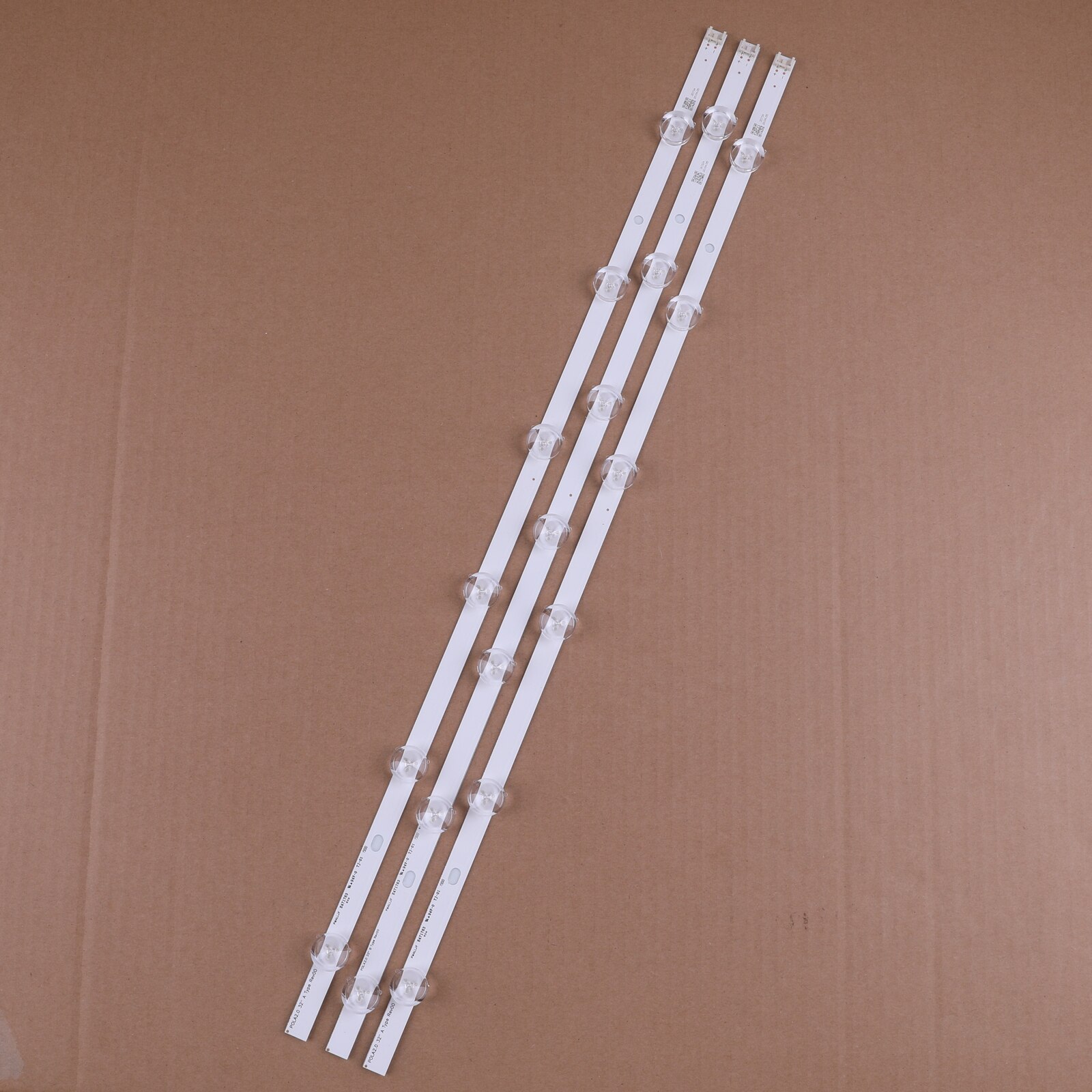 3pcs(2*A*6LEDs,1*B*7 LEDs) LED backlight strip Replacement for LG TV 32LN540 32LN550FD Innotek POLA2.0 32 inch A B type