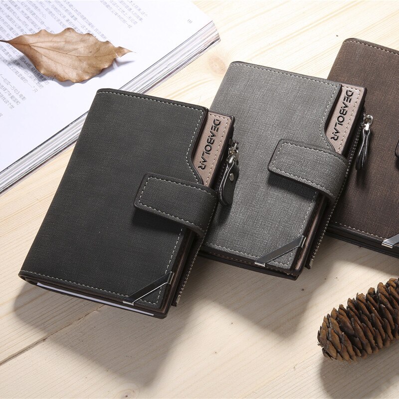 Casual Retro Men Wallets Fresh 's Purse Men Brand Canvas Card purse Mens Wallet price male clutch