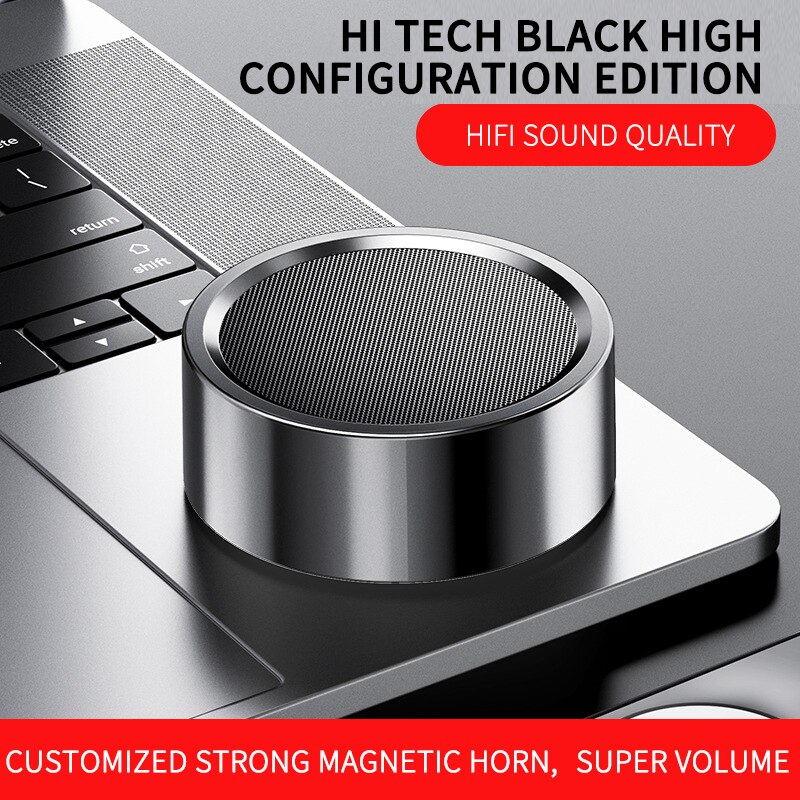 Outdoor 5.0 Bluetooth Wireless Speaker Portable Bass Stereo Multi-Function Outdoor Sport Mp3 Player Music Speaker Support TFCard: Yellow