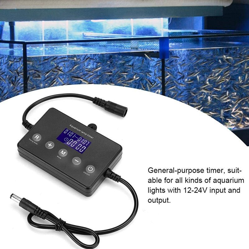 Smart LED Aquarium Light Timer Controller Dimmer Modulator Fish Tank Light Controller and Dimmer