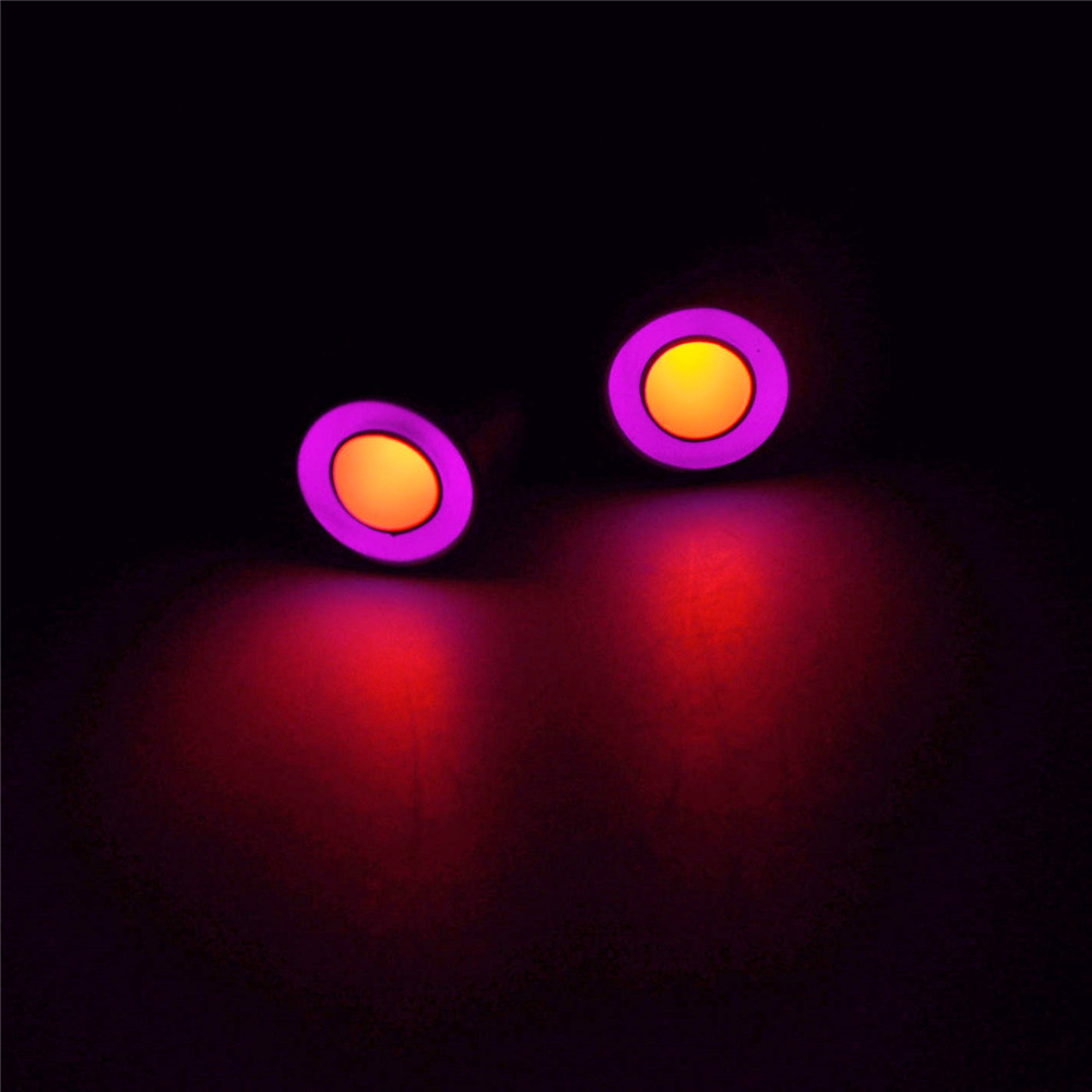 AXSPEED 10/13mm OD LED Light Angel & Demon Eyes LED 2 Leds Headlight Headlamps Bulb for 1/10 RC Model Car Truck Parts: Lavender