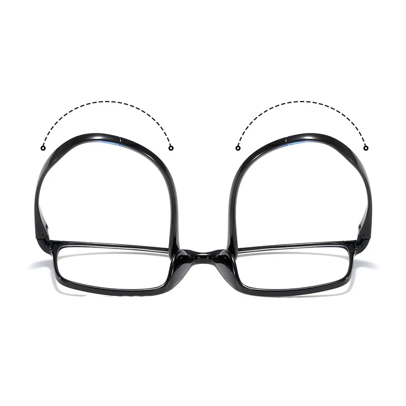 Gafas de lectura cuadradas TR90 ligeras para hombre y mujer, anteojos fotocromáticos a la para miopía,-0,5-1,0 a-4,0