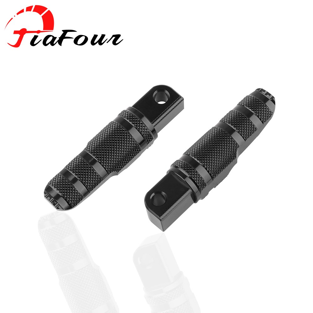 FIT For GSX-R1000 GLADIUS 400 GIXXER GW250 DR 250 300 XCR300 Accessories Rear Passengers Footrests Foot Rest Foot Pegs Pedal: black