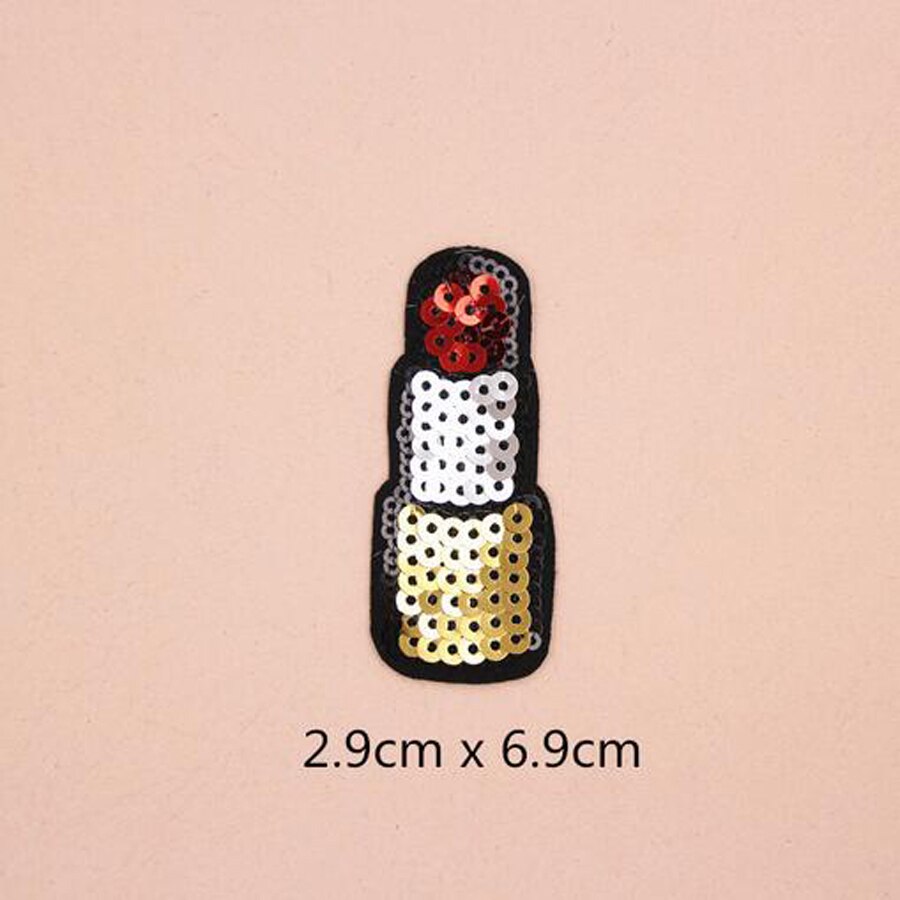 1PC Paillette Sequins Embroidered Patches Clothes Stickers Bag Sew Iron On Applique DIY Apparel Sewing Clothing Accessories BU20