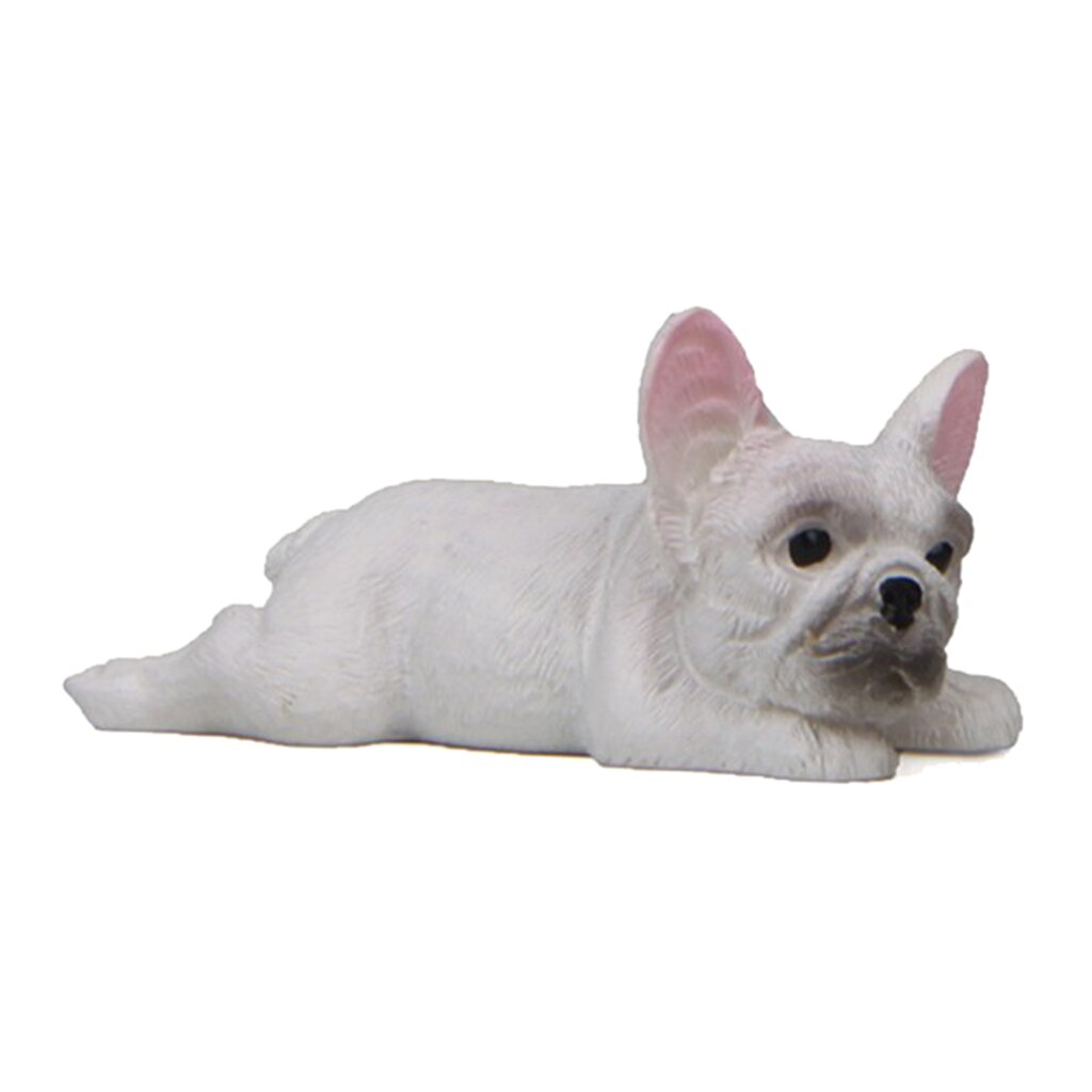 Decorative figure French bulldog figure dog figure animal figure toy