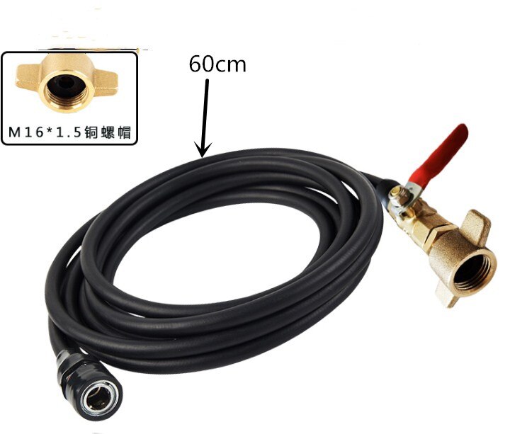 Connection Pipe for Air Intake Joint of Gas Storage Tank of Truck and Truck Air Intake Valve of Pneumatic Dust Blower: 60cm