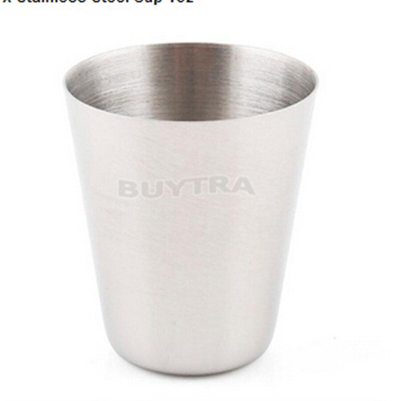 1 stk rustfrit stål kopper vin øl kaffe whisky kop udendørs rejse camping kop modstand børn vand kop drinkware