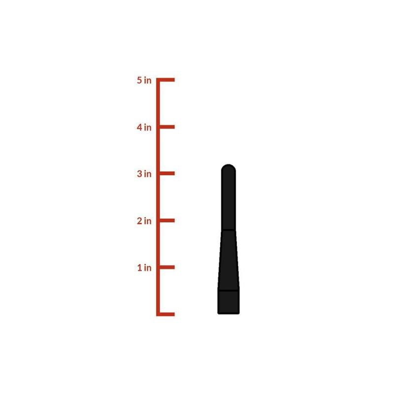 Bil kort antenne udskiftning kort radio antenne sort bil antenne til dodge ram 1500 2500 holdbare antenner