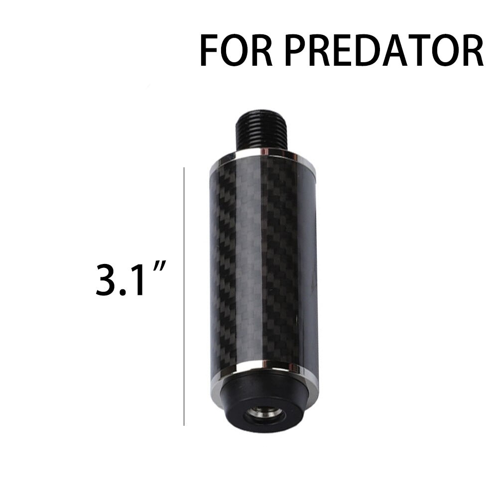 MEZZ PREDATOR Billiards Pool Cue Extension High Carbon Extension Billiard Accessories for MEZZ PREDATOR: 3.1-PREDATOR