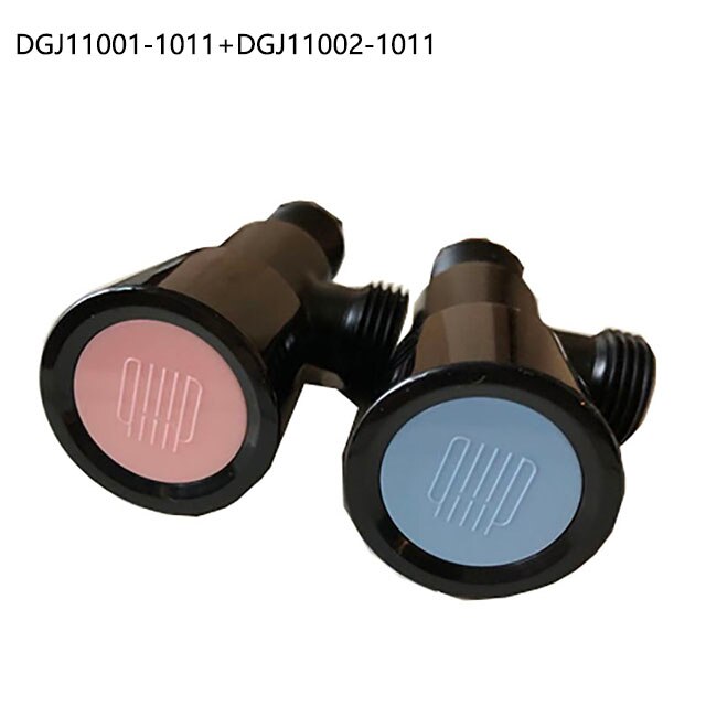 Diiib Copper Water Regulation Valve Cold Water Stop Valve G1/2 Kitchen Faucet Toilet Valve llaves de paso de agua para bano: Black Blue pink