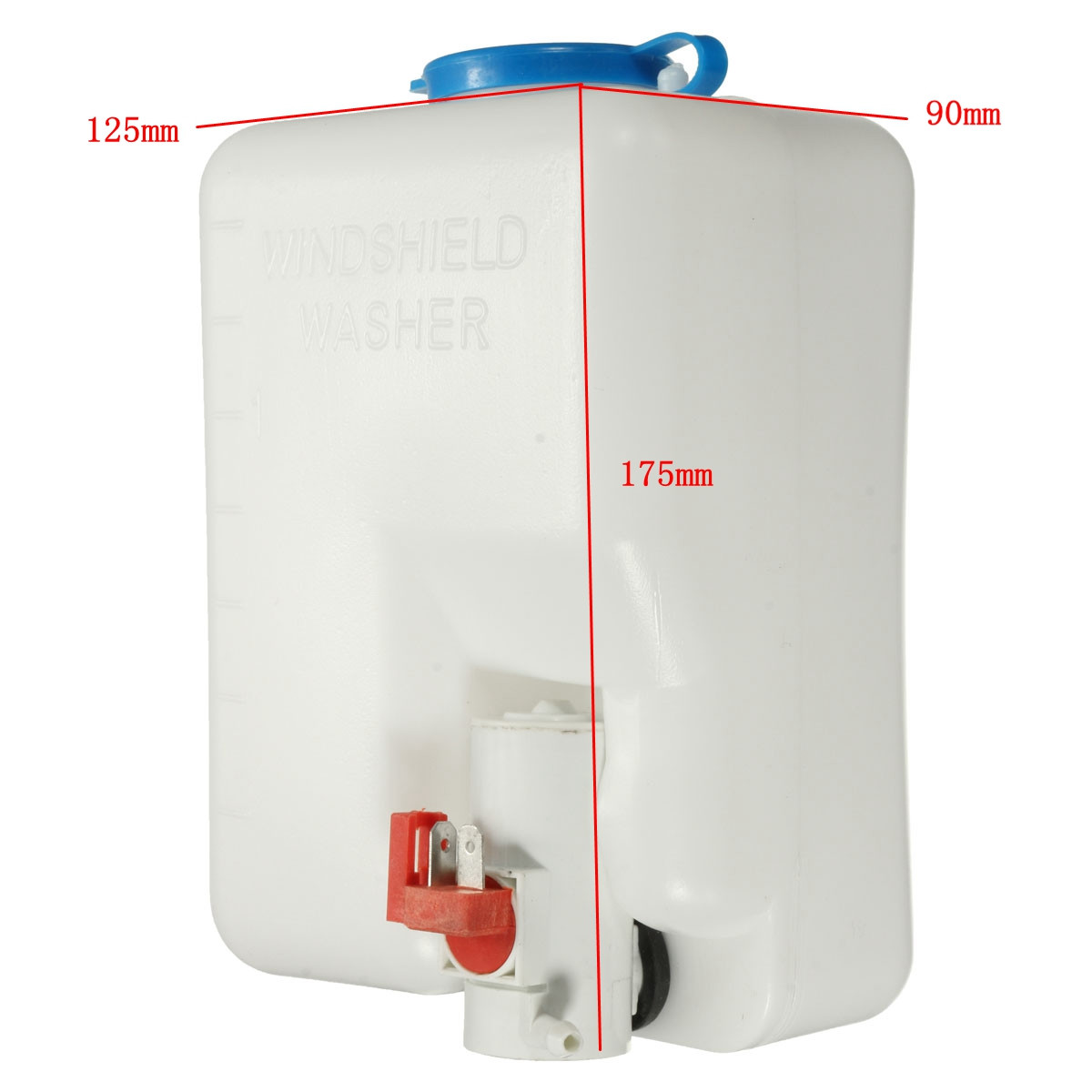 12V Universele Auto Ruitensproeiers Fles Kit Met Pomp Jet Knop Schakelaar Cleaning Tools 160186