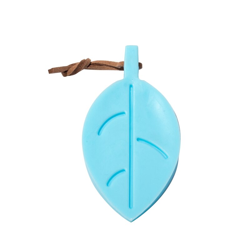 Kid Baby Veilig Deuropeningen Gates Silicone Rubber Deurstopper Leuke Herfst Blad Stijl Home Decor Vinger Veiligheid Bescherming Wedge: Blue