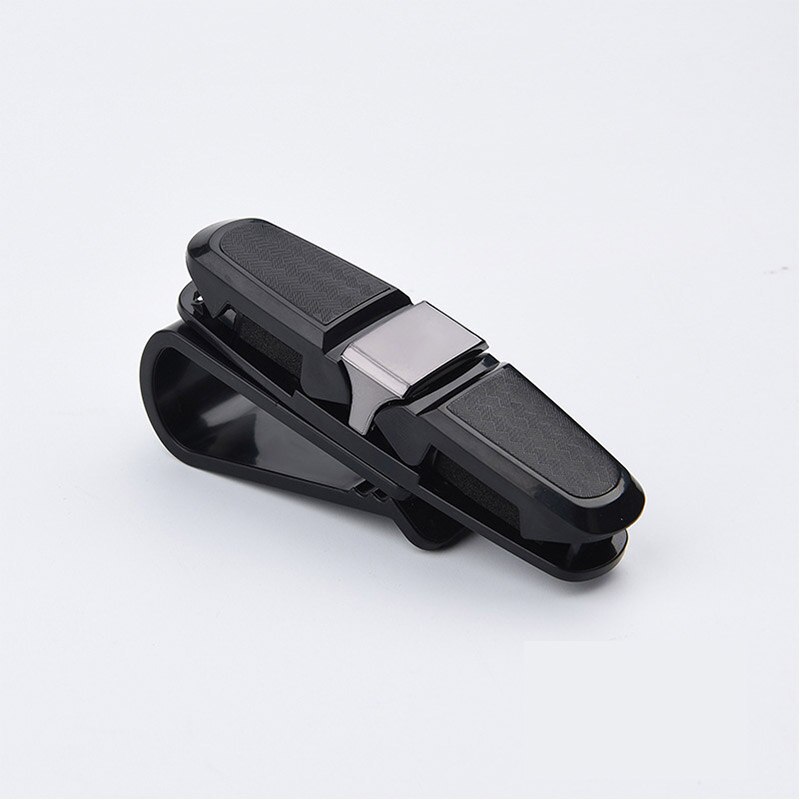 Auto Zonnebril Houder Zonnebril Clip Auto Zonneklep Glazen Houder Zonnebril Clip Kaarthouder Auto Accessoires: gray