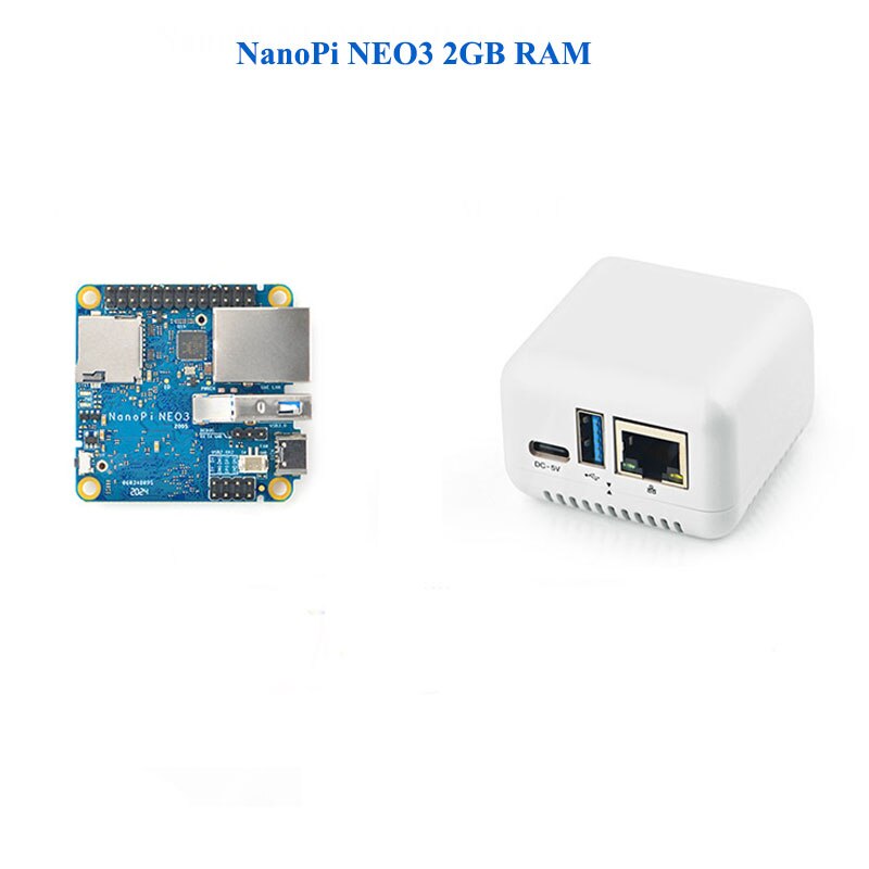 NanoPi NEO3, RK3328 Gigabit Ethernet Hafen 1GB 2GB speicher OpenWrt/LEDE: Grün