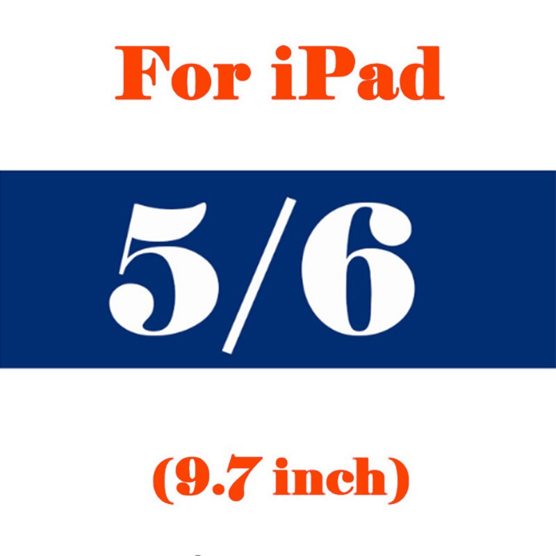 Tempered Glass For Apple iPad Air 2 1 Glass for iPad 2 3 4 Screen Protector Cover For iPad 9.7 Protective Glass Film: for ipad 5 6