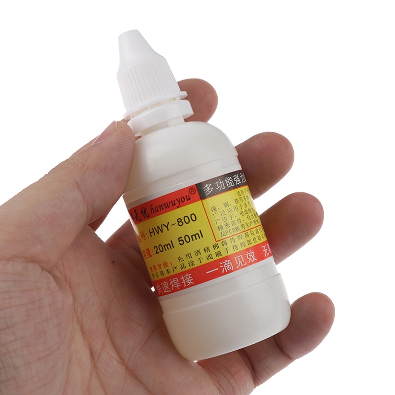 1pc Stainless Steel Flux Soldering Stainless Steel Liquid Solders Water Durable Liquid Solders 15ml 35ml 50ml: 50ml