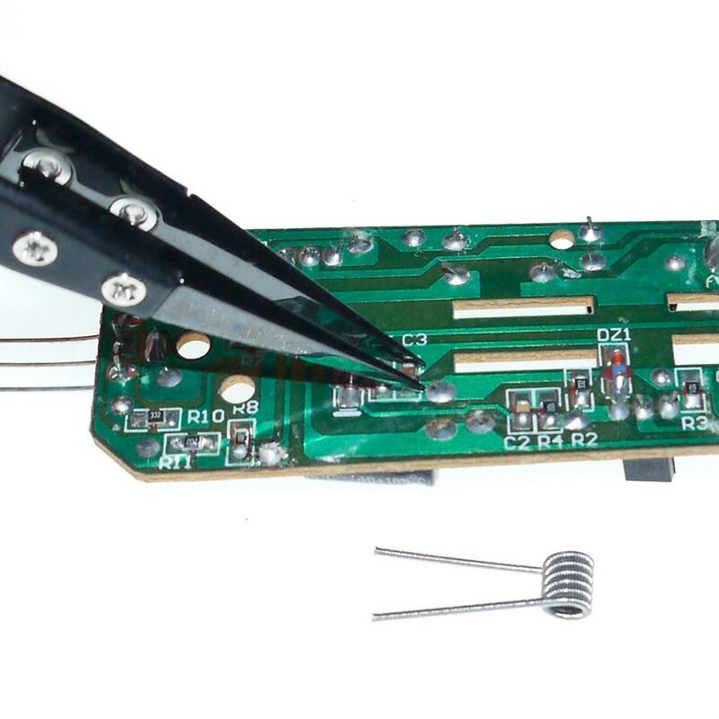 Black Ceramic Tweezers Set - Antistatic,Anticorrosion,Antinetic,Highly Heat Resistant(3Pack)