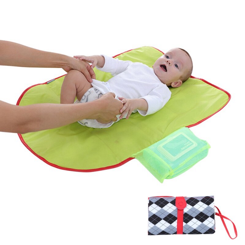 Bébé imperméable à l'eau feuille Urine matelas à langer tampon d'urine bande dessinée réutilisable infantile literie Nappy Burp matelas matelas à langer