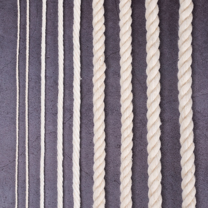 1 mm 2mm 3mm 4mm 5mm 6mm 8 mm makrame rep tvinnat snöre bomullssnöre för handgjorda naturligt beige rep gör det själv makrame sladd