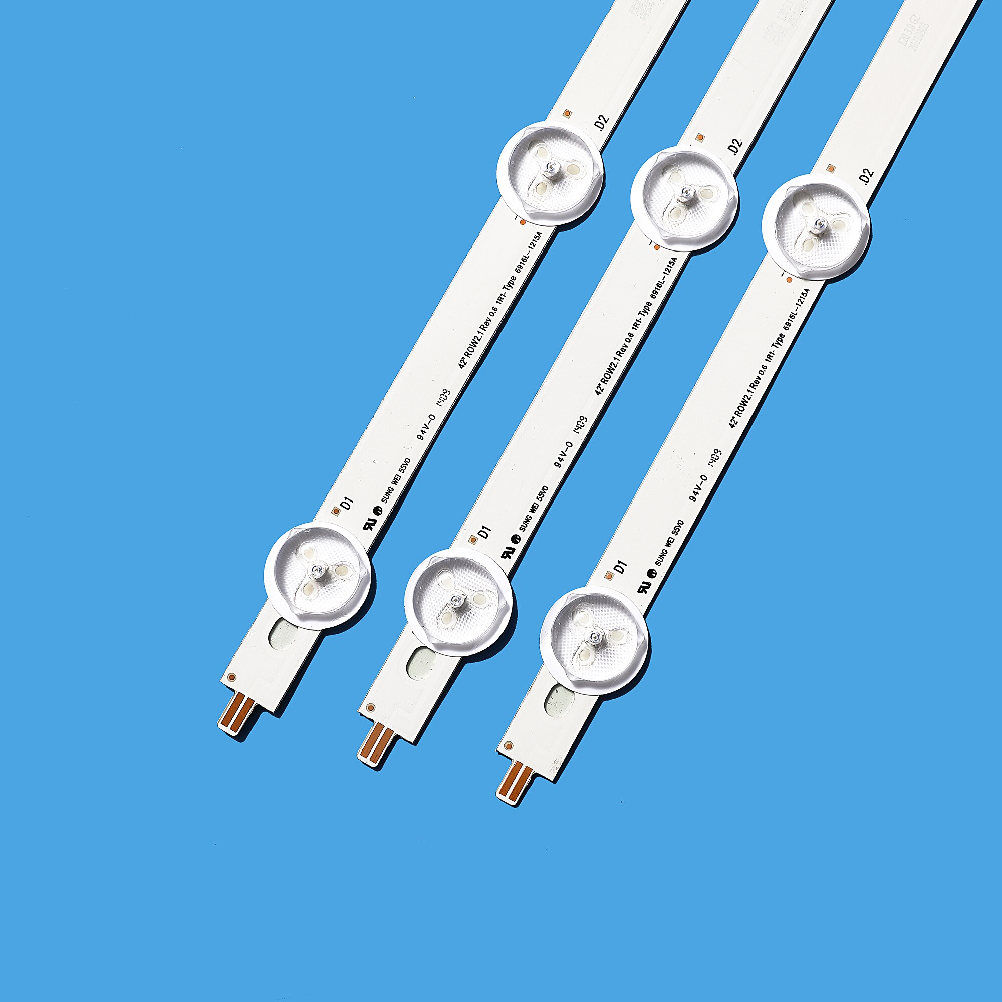 LED Rétro-Éclairage BARRE de bande Pour LG 42 pouces 42 "ROW2.1 TV 6916L-1412A 6916L-1413A 6916L-1414A 6916L-1415A 42LN542V 42LN575S 42LA615V