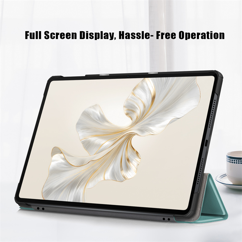 For Funda Honor Pad 9 Case 12.1 inch HEY2-W19 W09 Tri-Folding Stand Magnetic Hard PC Back Shell for Honor Tablet 9 Case Cover