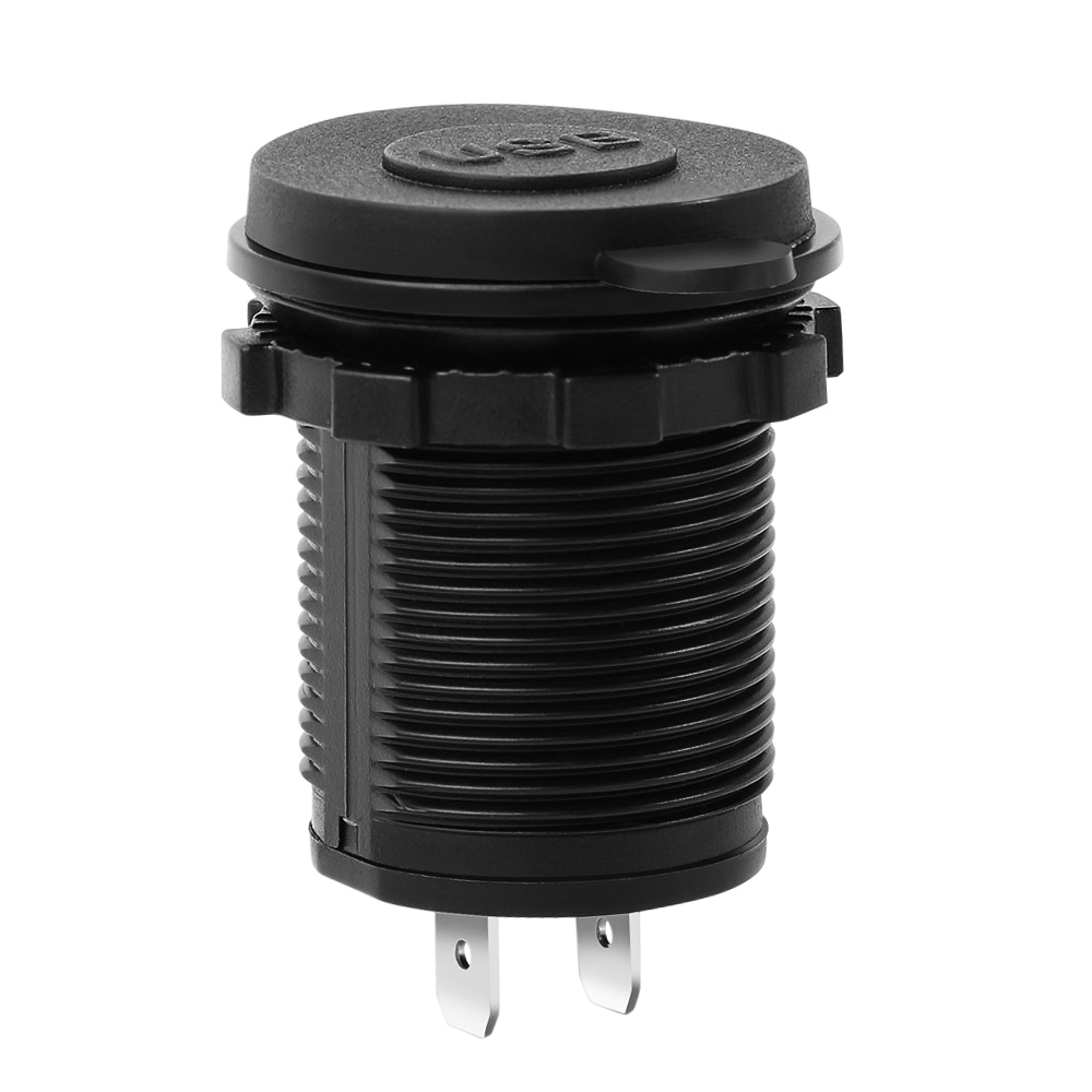 12V-24V LED Car Dual USB Charger Cover for volkswagen vw t5 polo golf 7 6 5 4 golf mk4 passat b6 b5 b7 touran jetta mk6