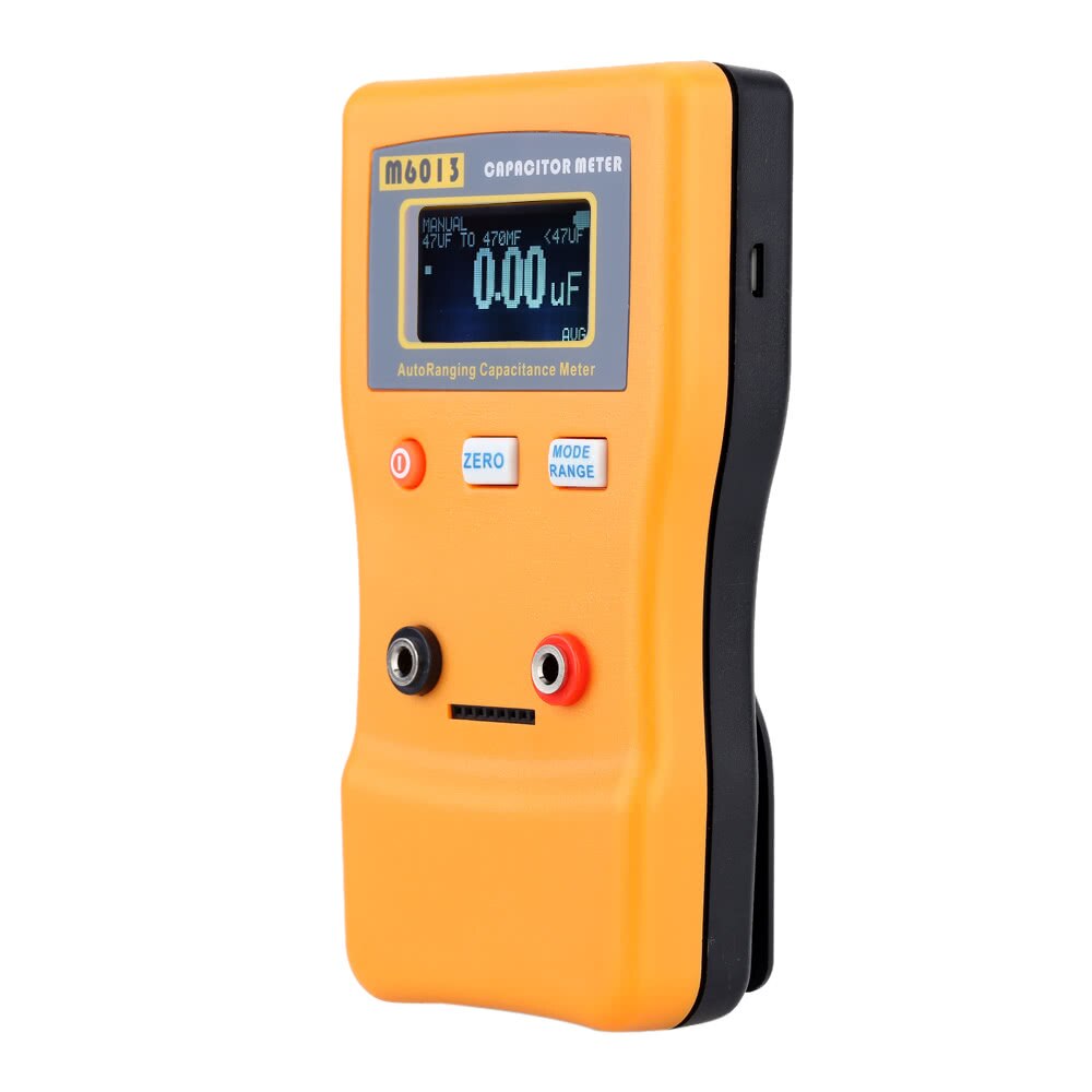 M6013 ESR High Precision Capacitor Meter Measuring Capacitance Resistance Capacitor Circuit Tester