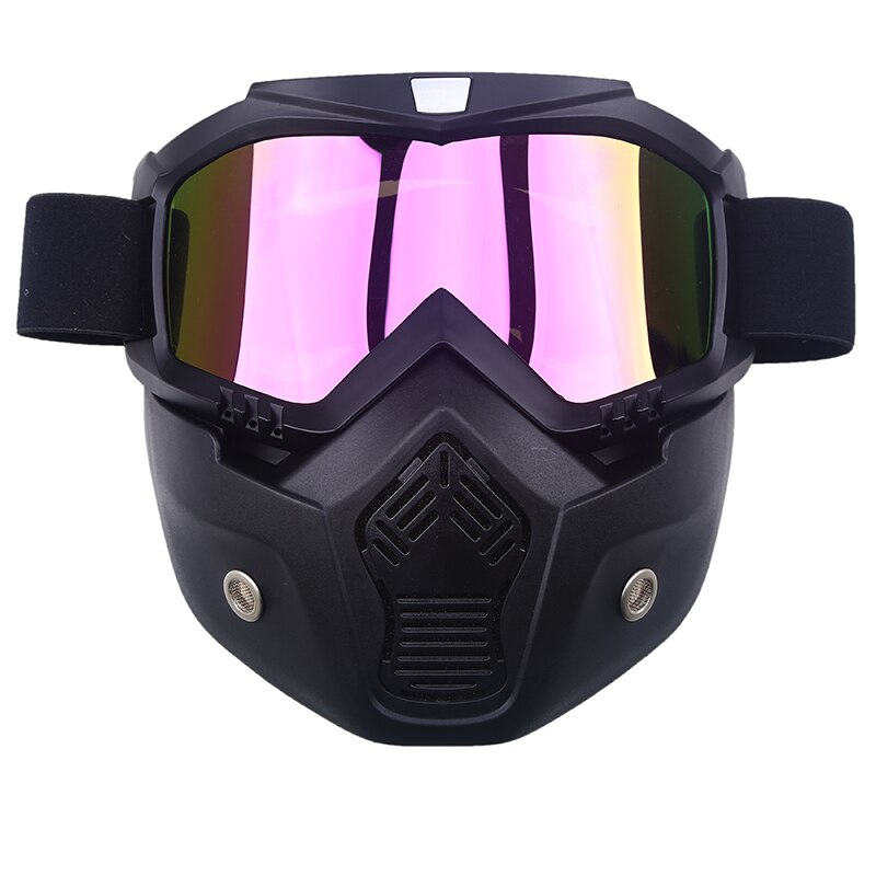 Motorcykelglasögon motorcross skidglasögon vindtät utomhus solglasögon skoter smutscykel snöskoter mask glasögon tillbehör: Typ 4