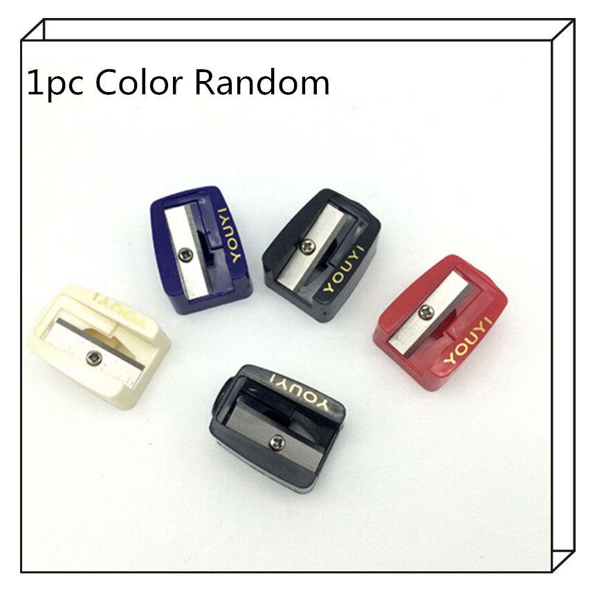 1pc Color Random Cosmetic Sharpener Useful Pencil Sharpener For Cosmetic Brush/Eyeliner Pencil/Makeup Pencil