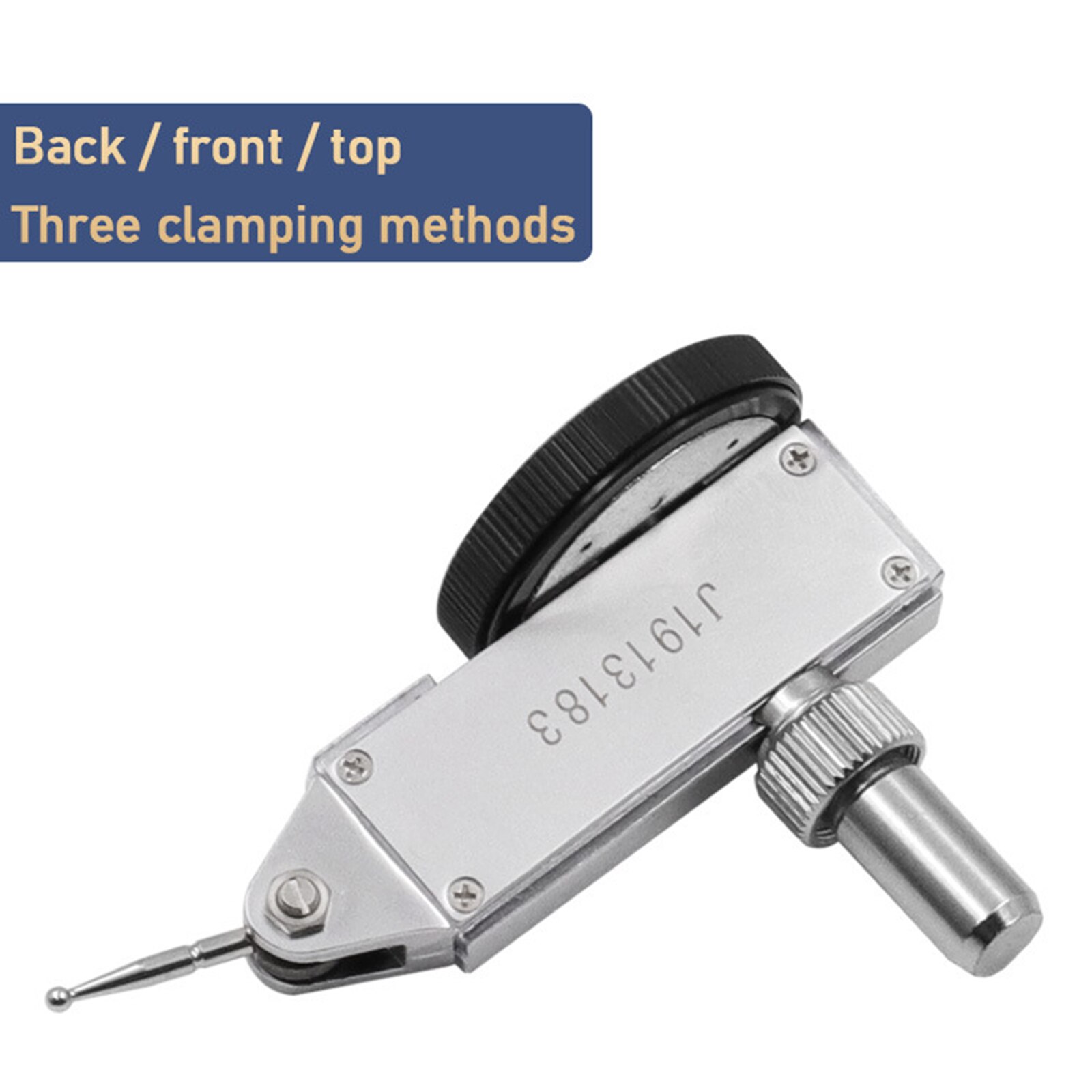 Measuring Instrument Toggle Dial Indicator Measuring Instrument Tools 0-0.8mm Tool Universal Dial Test Indicator Mount With Box