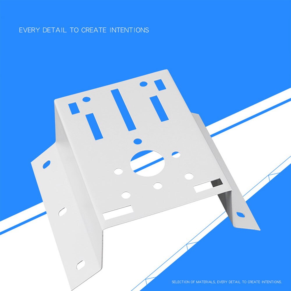 PTZ CORNER BRACKET MOUNT POLE FOR CCTV CAMERA/OUTSIDE LIGHT/METAL OUTDOOR UK FIT