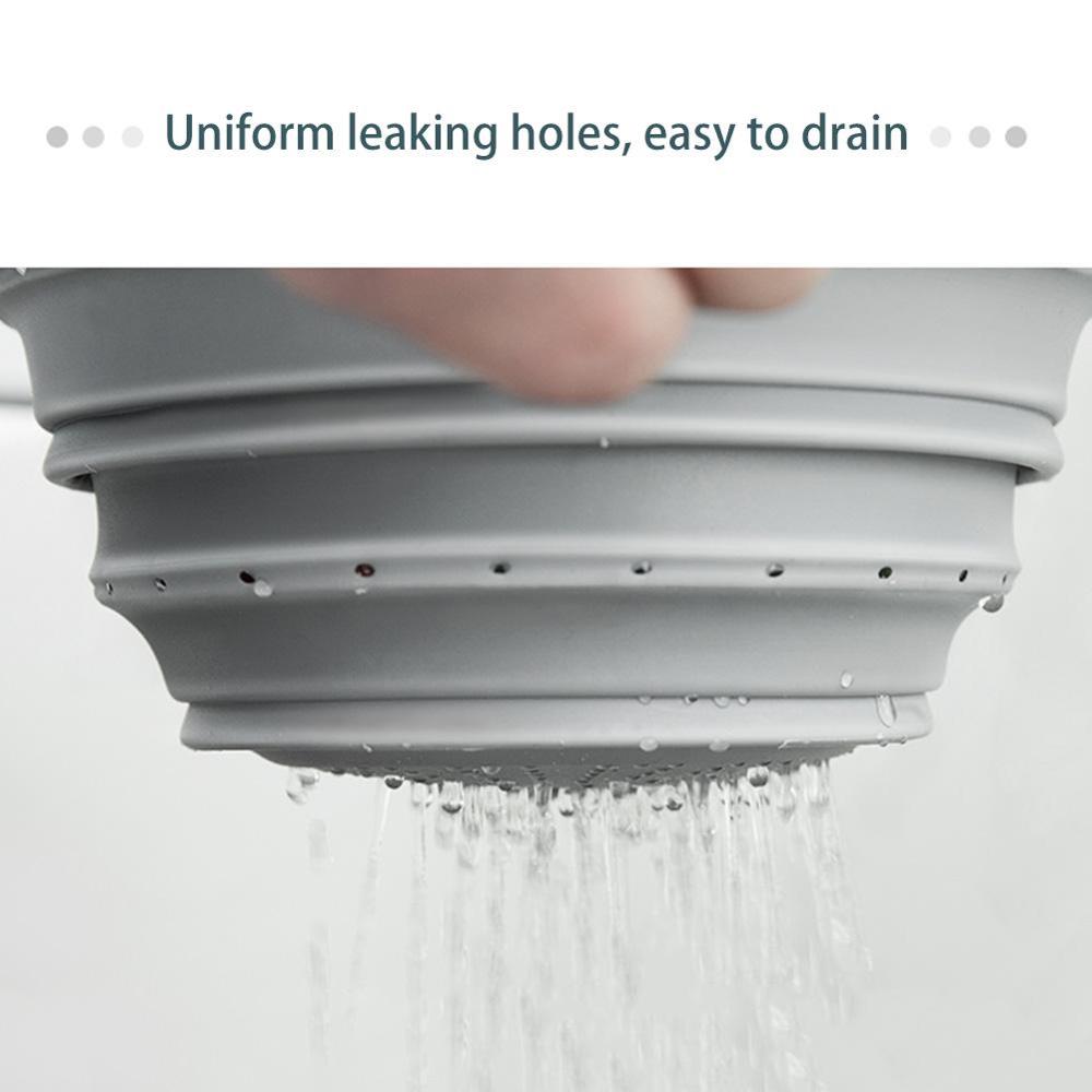 innovativ Multi-Funktionale 3 in 1 Schneidebrett Abnehmbare Klapp Ablauf Korb Waschbecken Schneiden Bord Küche Werkzeuge Waschen Baske