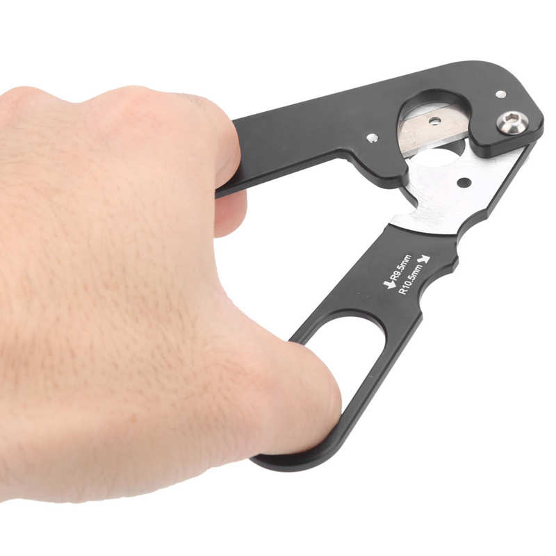 Pool Tip Tool Pool Tip Shaper Cutter Stainless Steel Removal Tool Billiards Accessories Blade Detachable