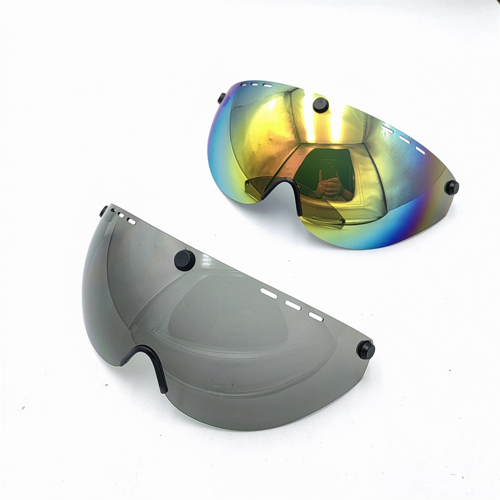 Straße Fahrrad Helm Brille Helm Objektiv Ersatz Mtb Helm Brille Fahrrad Helm Zubehör Lunettes De Schutz Gafas CB-15: Blau
