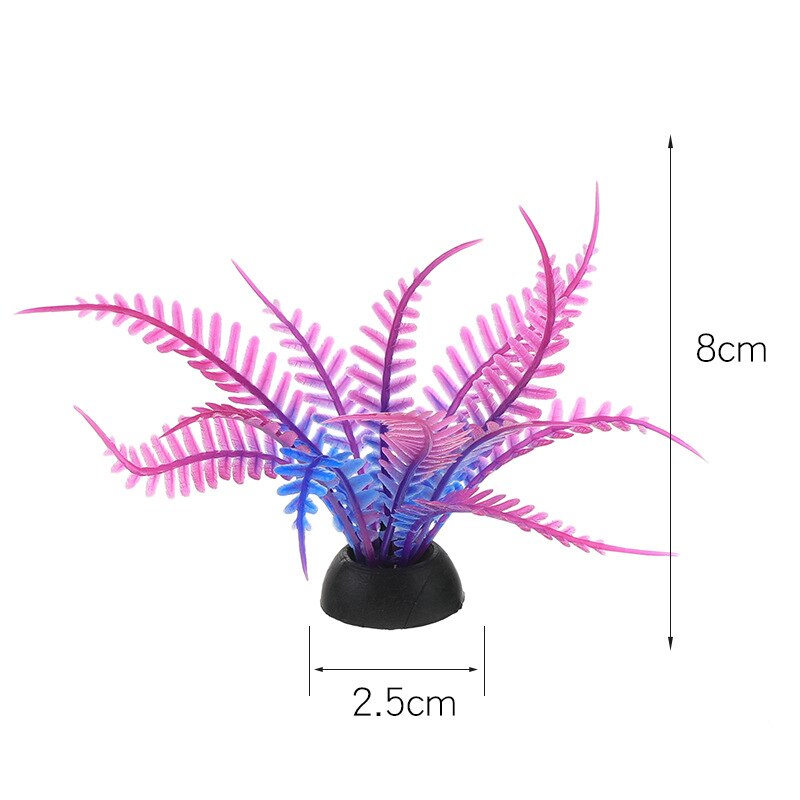 PVC Aquarium Dekorative Simulation Künstliche Narzisse Anlage Umweltschutz Materialien Aquarium Dekorative Zubehör: 5