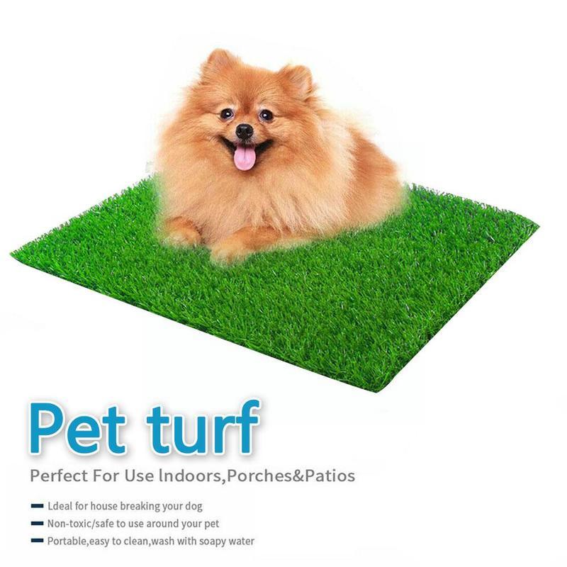 Pet Toilet Lawn Dog Potty Training Synthetic Grass For Dogs Indoor Outdoor Use A8o5