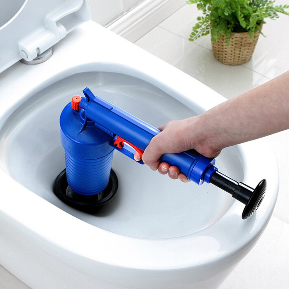 Tarière wc pompe à Air haute pression evier Drain obturateur wc plongeur toilette Drain nettoyant pour lavabo bain toilettes salle de bain