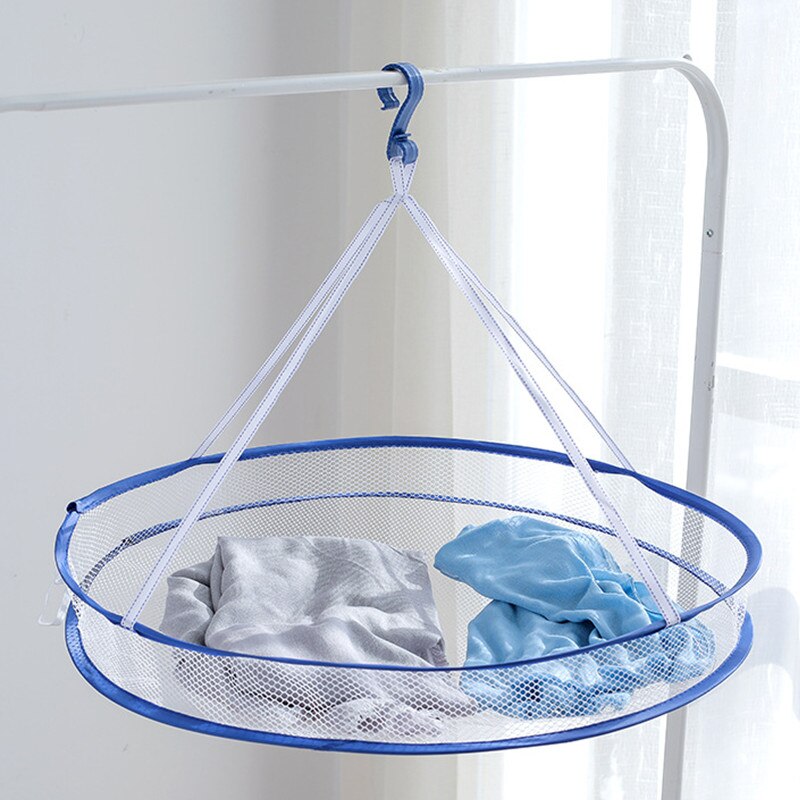Detachable Double Layer Drying Nets Folding Hanging Clothes Laundry Basket Underwear Dryer Sweater Cloth Net Dry Rack Mesh