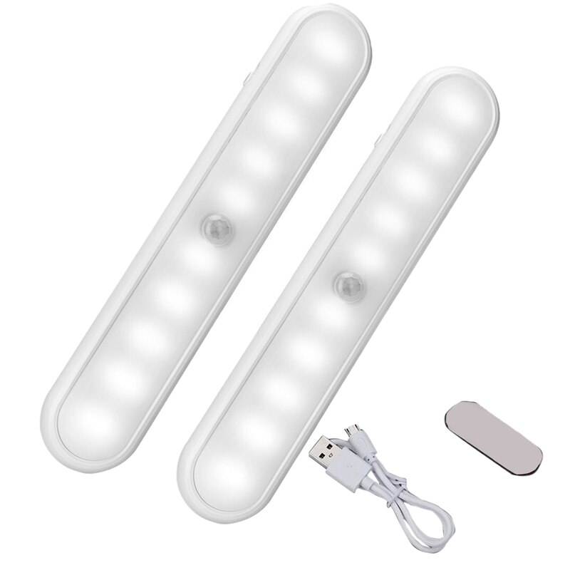 60 LED Closet Lights, Touchable Light Bar Under Cabinet Lighting, Suitable for Wardrobe,Kitchen,Bedroom Night Light