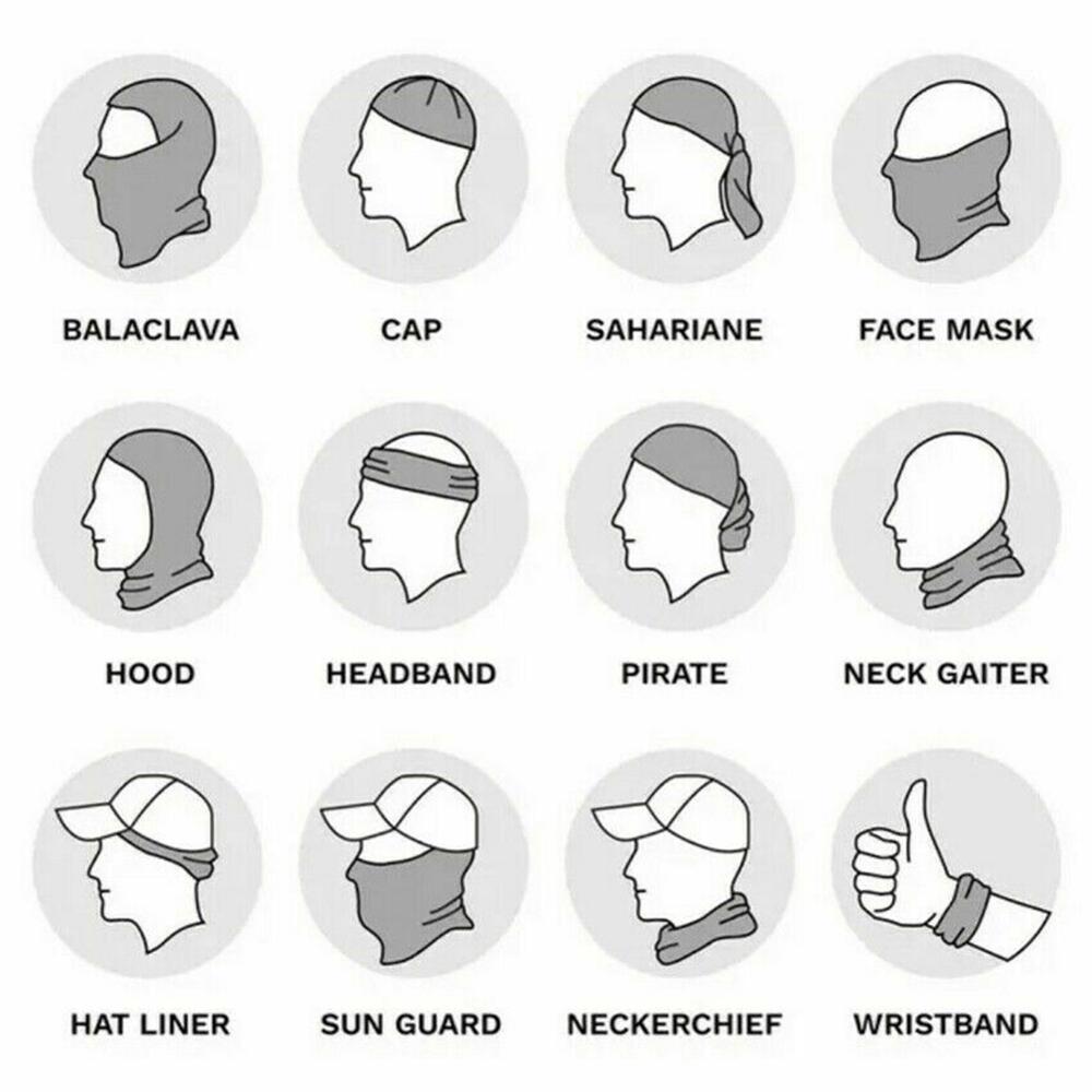 Multi Function Kids Scarf Snood Face Cover Neck Gaiter Bandana for Cycling Hiking Sport Outdoor, Washable and Reusable