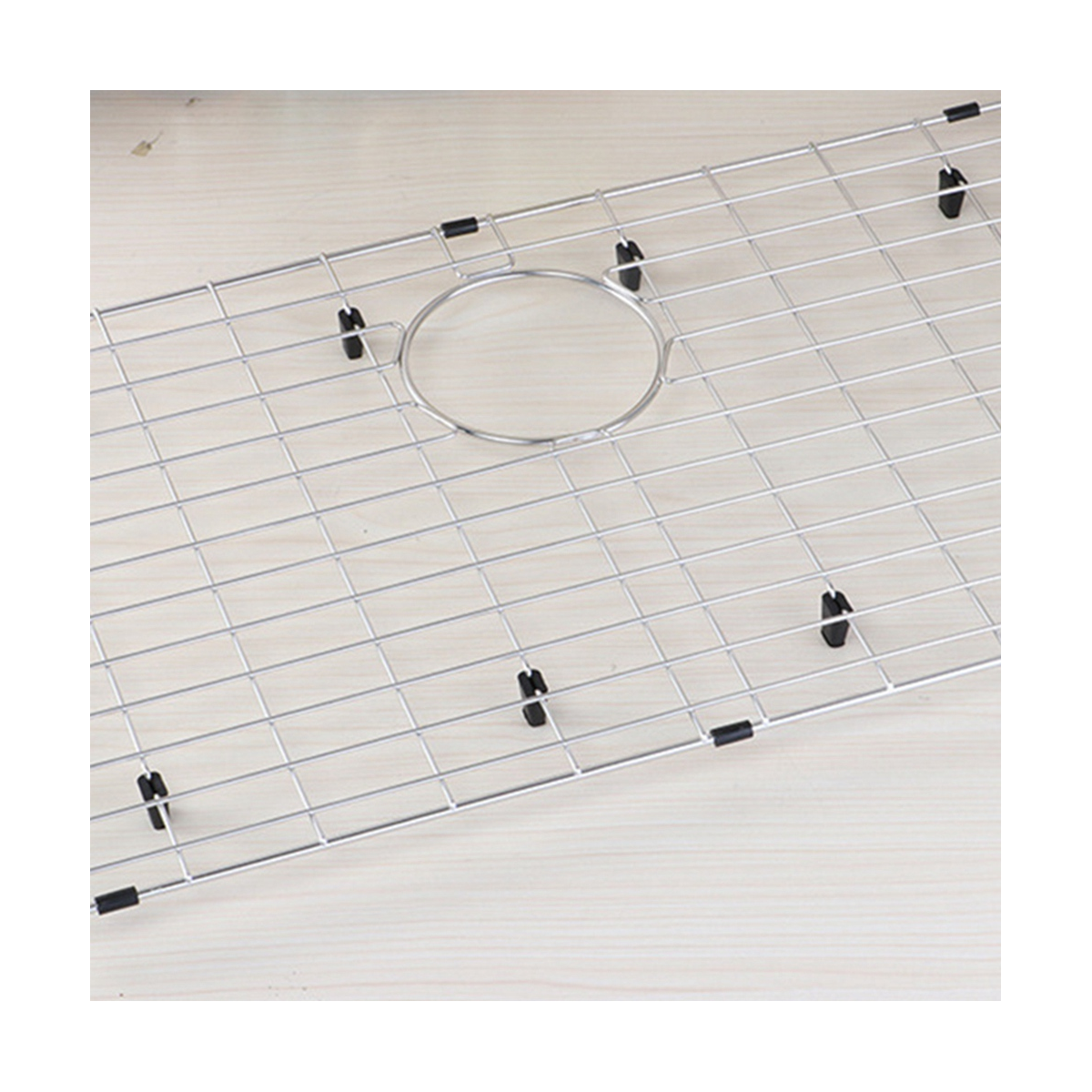 Kitchen Sink Grid Sink Bottom Grid,Stainless Steel Sink Grid and Sink Protectors for Kitchen Sink with Rear