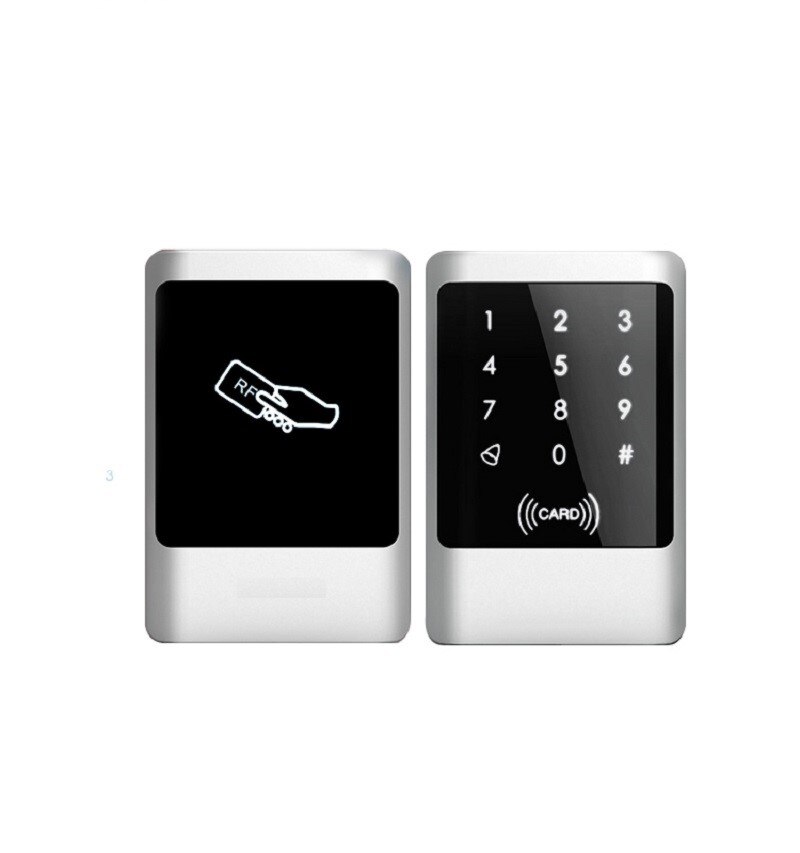 RFID 125KHz/13.56MHZ Standalone Access Controller Metal Case Cover Water Proof Touch Keypad for Access Control System