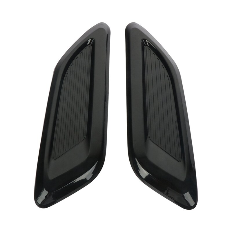 Pair Car Decorative Air Flow Intake Scoop Scoop Vent Bonnet Cover