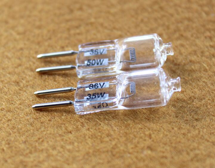 10 stk/parti  g5.3 36v halogenpære 35w 50w aromalampe pære mekanisk fungerende lyspære 36v g5.3 krystall lysekrone pære