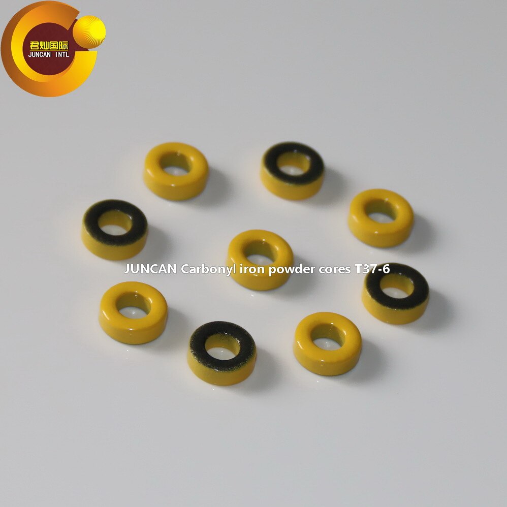 T37-6 Carbonyl iron powder cores high frequency magnetic cores