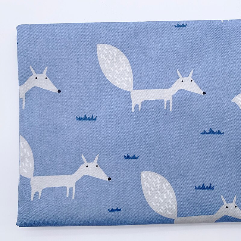 25x20CM 6 pcs/Set Multi Purpose Cartoon Cotton Patchwork Cloth DIY Sewing Craft Nordic Style Fabric for Household Nice