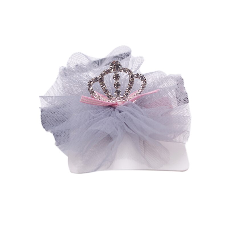 Kids Girls Headwear Sweet Girls Hair Clip Hairpins Girls Baby Hair Accessories Tiaras Hair Clips Princess Crown Lace: C